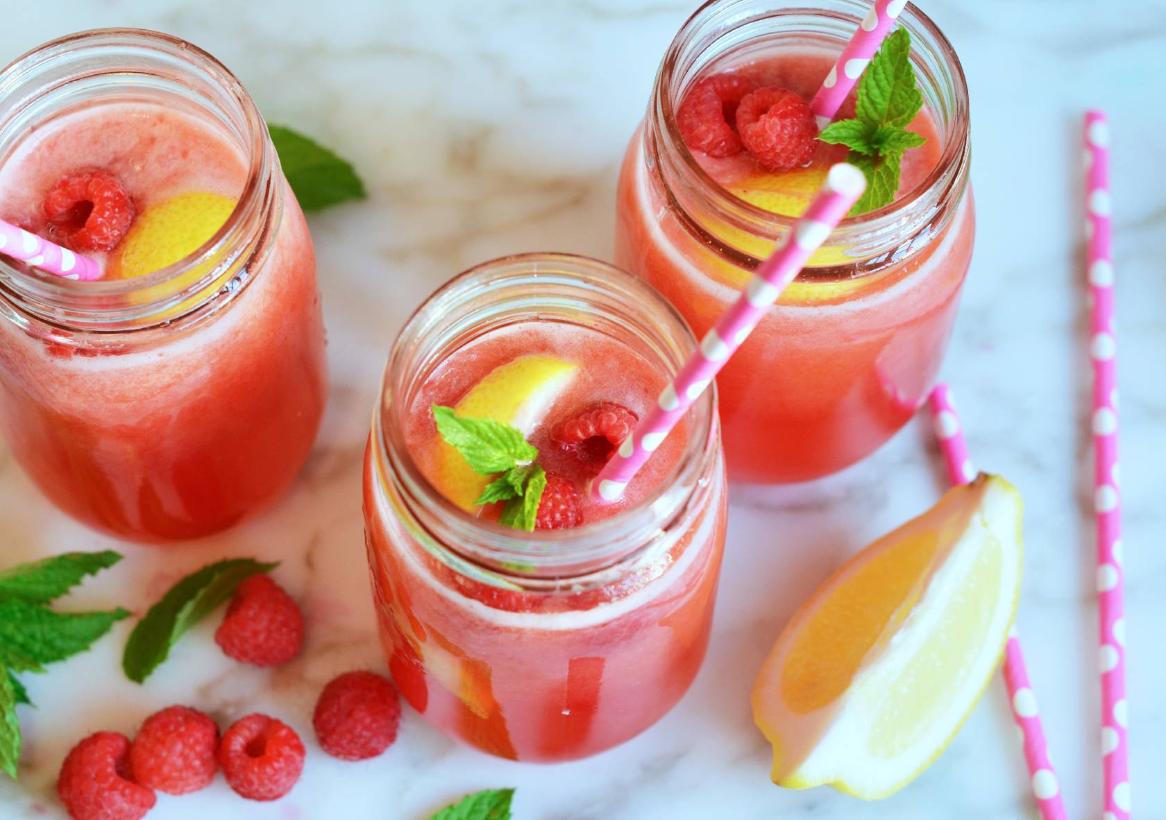 Lemon Raspberry Love Drink
